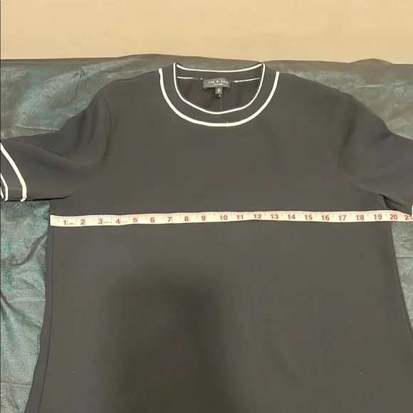 🔥Rag & Bone Black and White Short Sleeve Dress 🔥 - Picture 4 of 7